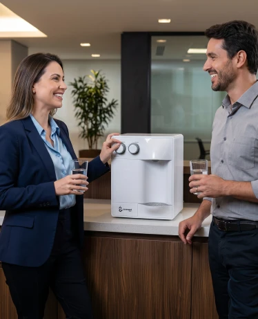 Purificador Everest Plus Inverter+ instalado em uma cozinha